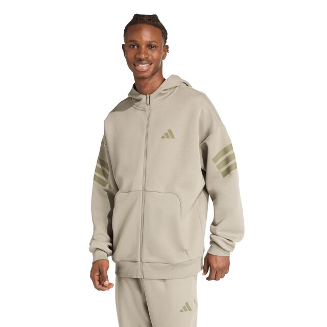 adidas Future Icons 3-Stripes Full-Zip Hoodie M
