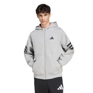 adidas Future Icons 3-Stripes Full-Zip Hoodie M - huppari