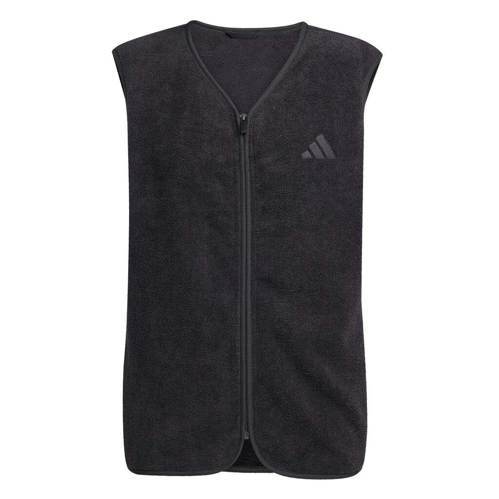 adidas Future Icons Small Logo Low Pile Fleece Vest