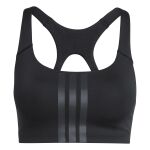 adidas Optime Workout 3-Stripes Medium Support Bra