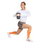 adidas Optime Workout 3-Stripes Short Leggings W