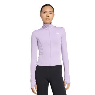 adidas Optime Essentials Full-Zip Jacket W - pitkähihainen paita