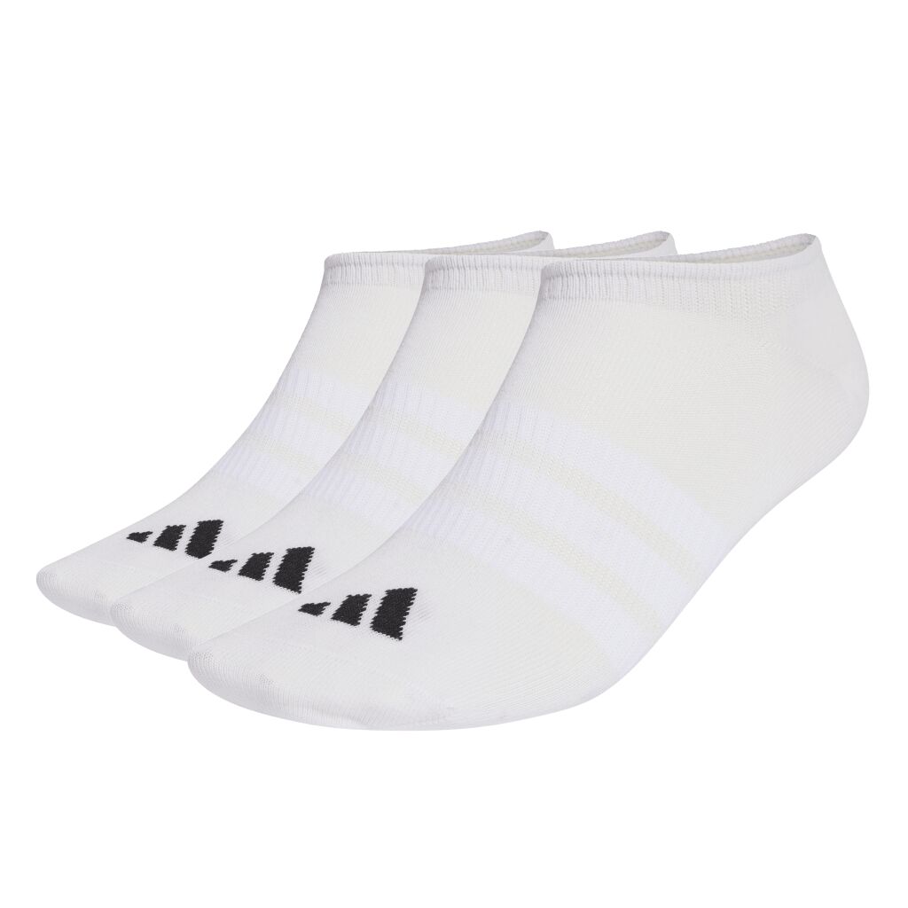 adidas Thin&Light Sportswear No Show Socks 3 Pairs
