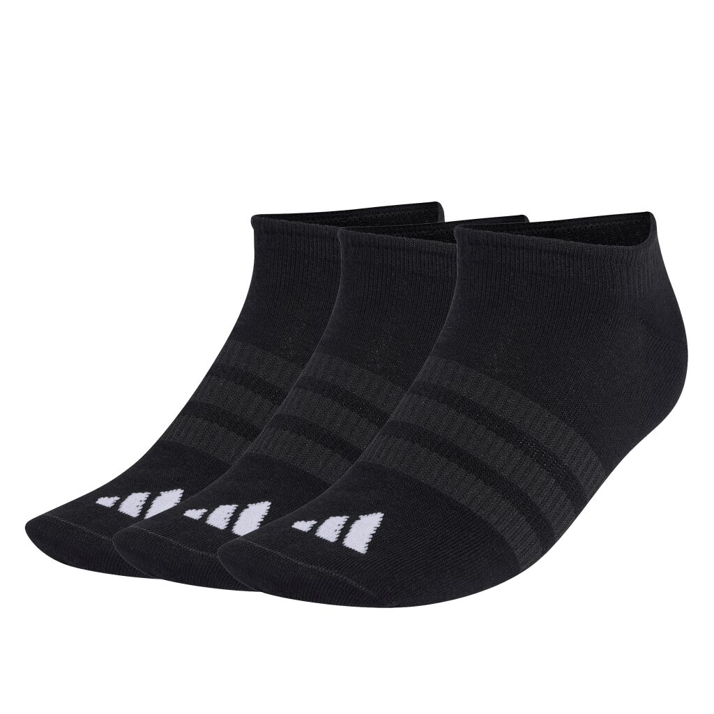 adidas Thin&Light Sportswear No Show Socks 3 Pairs