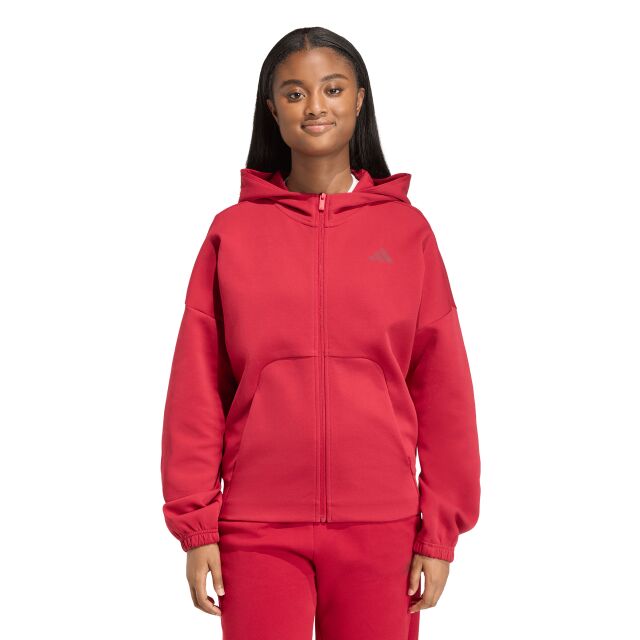 adidas Future Icons Small Logo Full-Zip Hoodie W