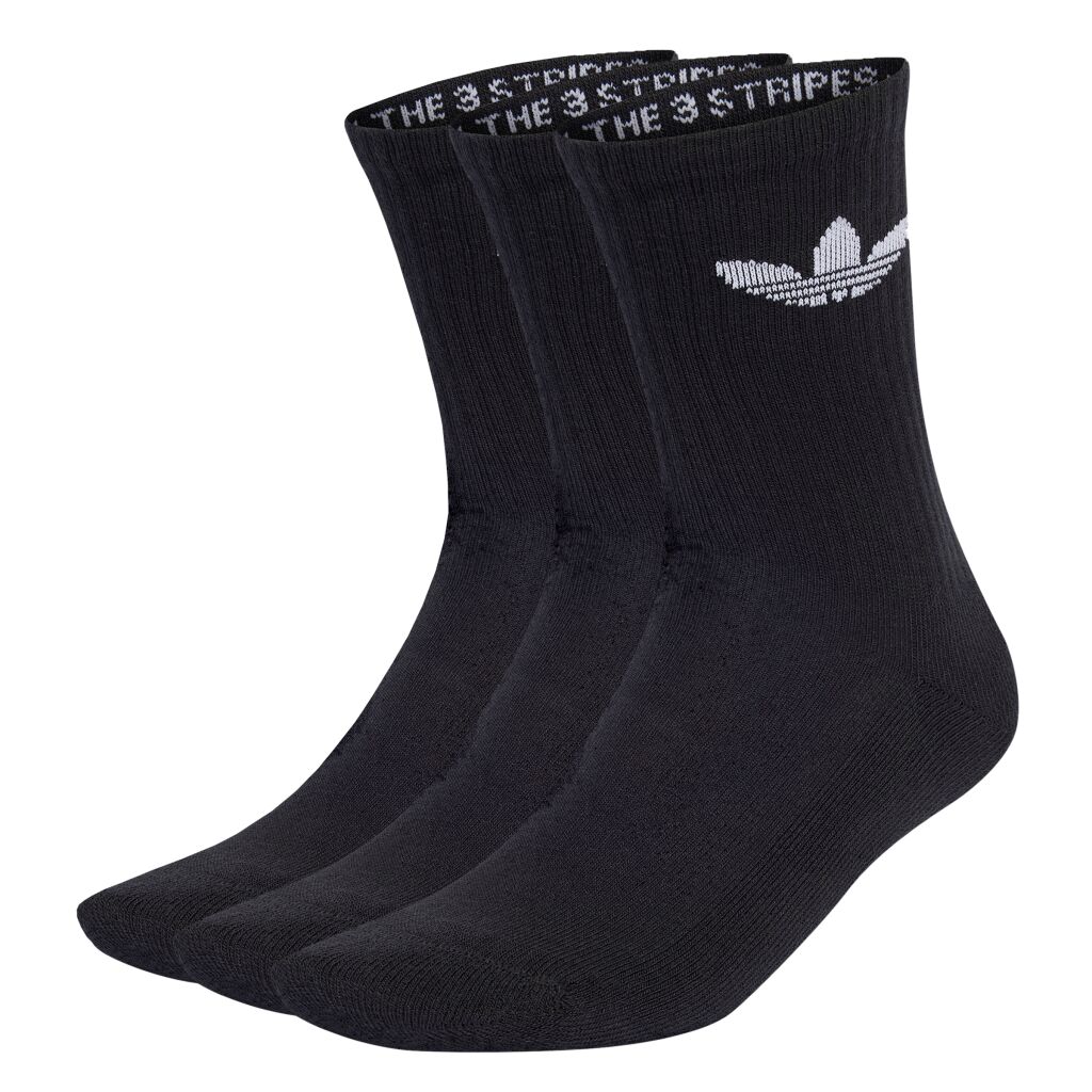 adidas Originals Trefoil Cushion Crew Socks 3 Pairs