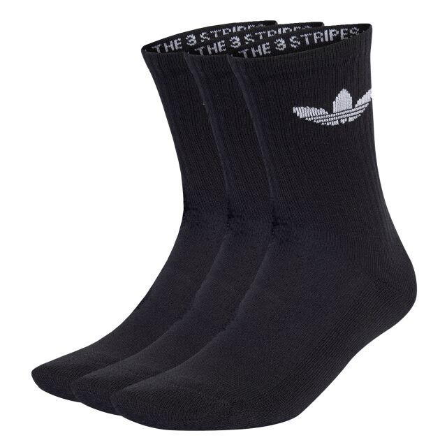 adidas Originals Trefoil Cushion Crew Socks 3 Pairs