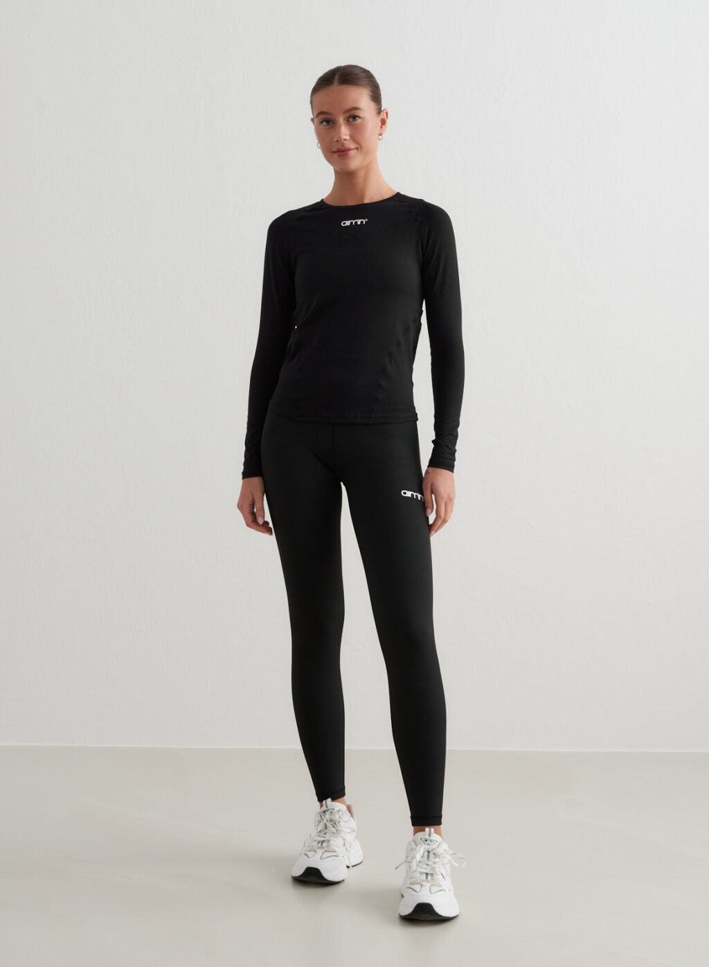 AIM'N Black Soft Basic Long Sleeve