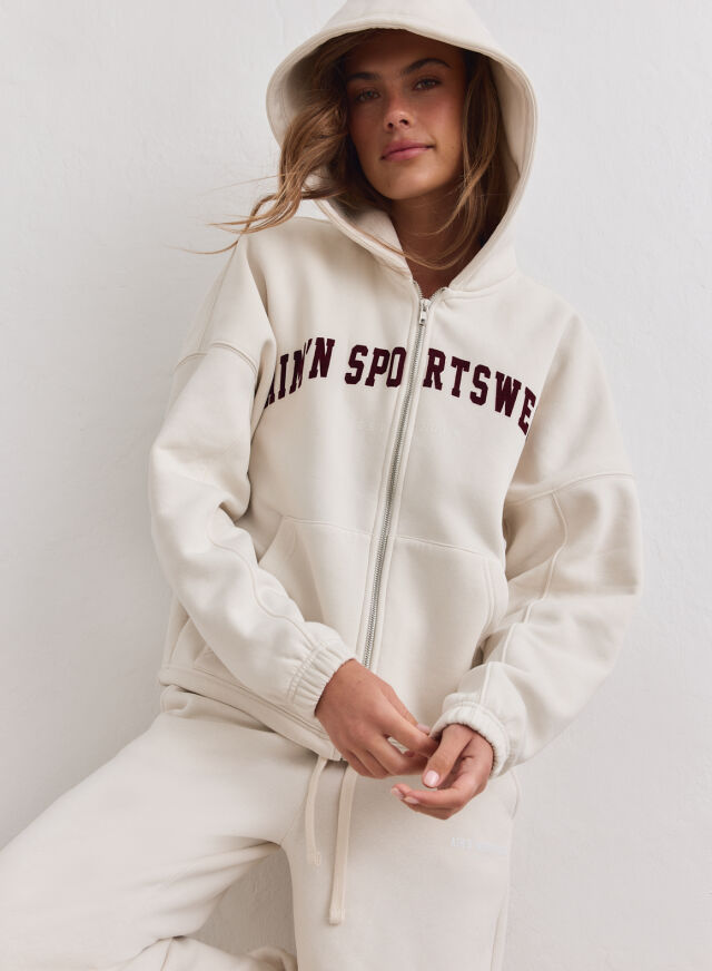 AIM'N Varsity Sweat Zip Hood