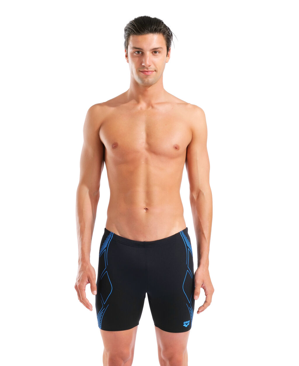 Arena M Graphic Swim Mid Jammer