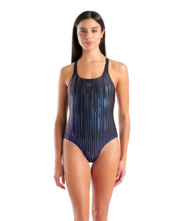 Arena W Hyacinth Swim Pro Back L - naisten uimapuku