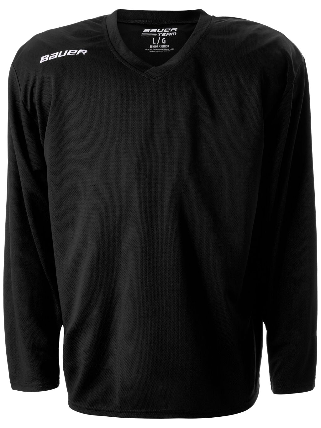 Bauer Flex Practice Jersey Blk Yth.