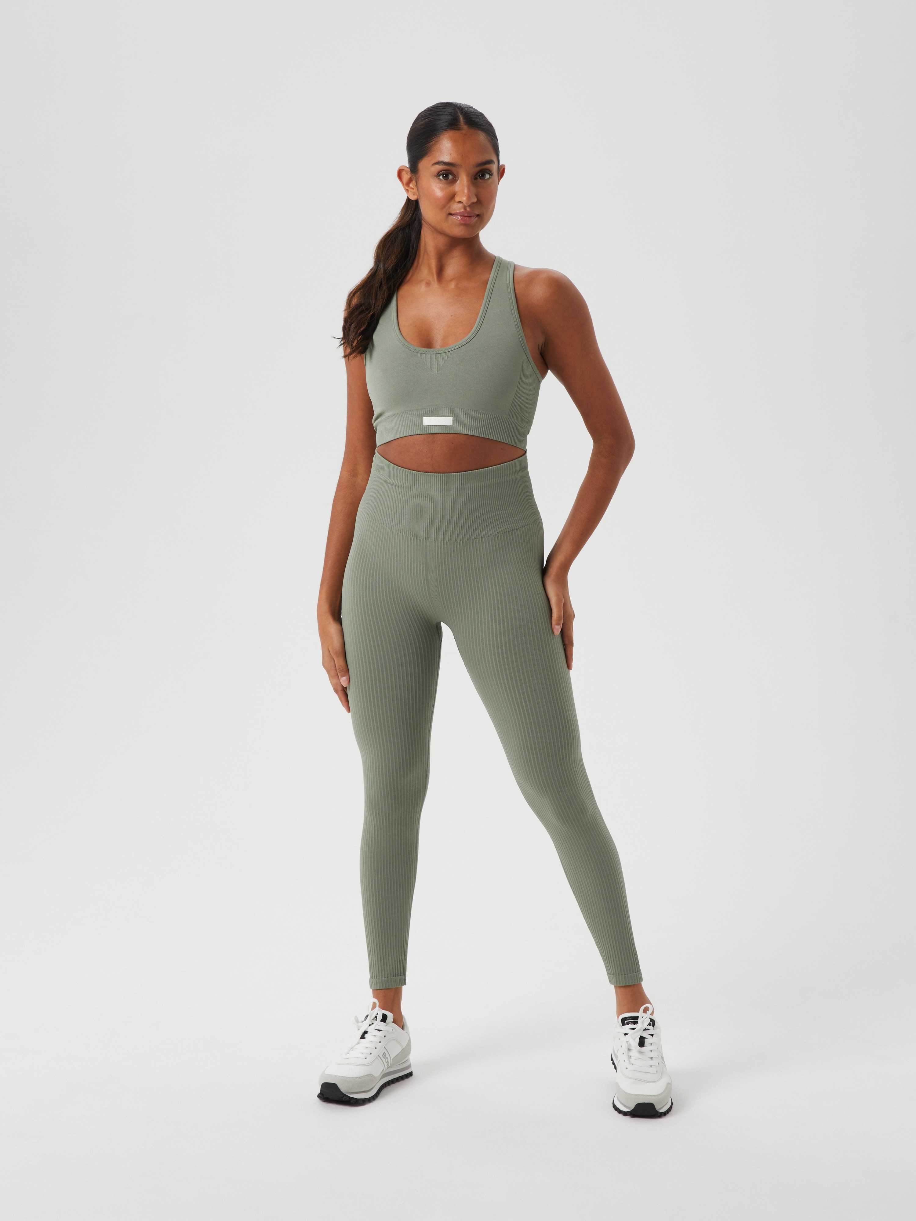Björn Borg Studio Seamless Rib Tights W - pitkät trikoot
