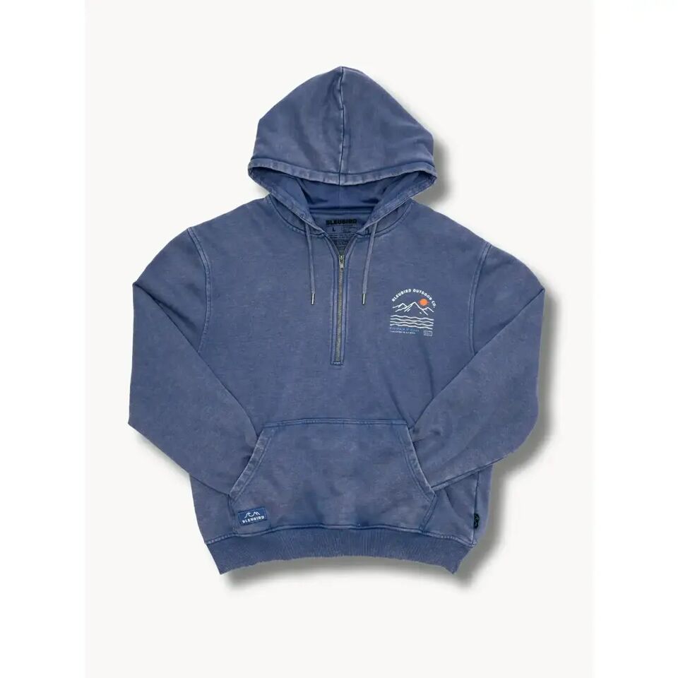 BLEUBIRD Dawn Zipper Hood Peri Blue