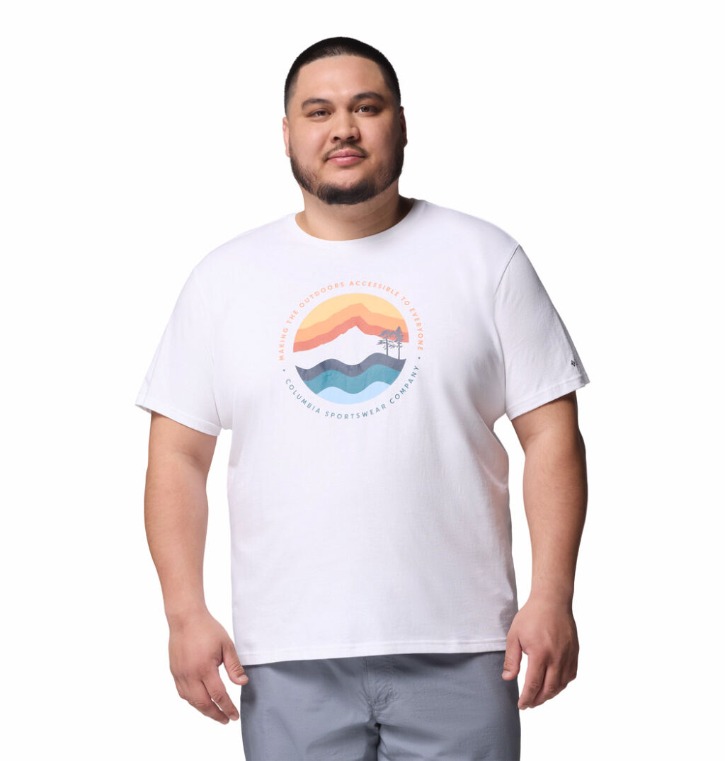 Columbia Path Lake Graphic Tee II M Plus