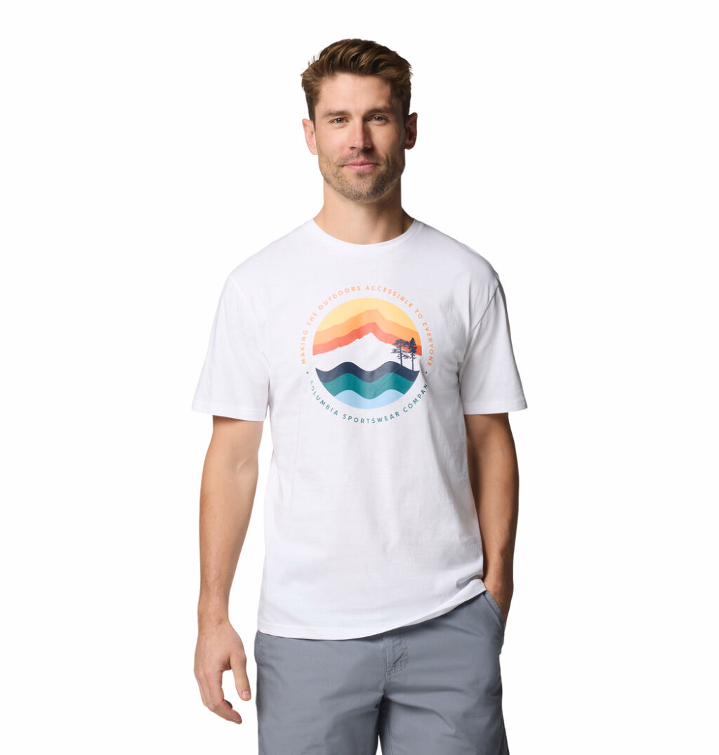 Columbia Path Lake Graphic Tee II M