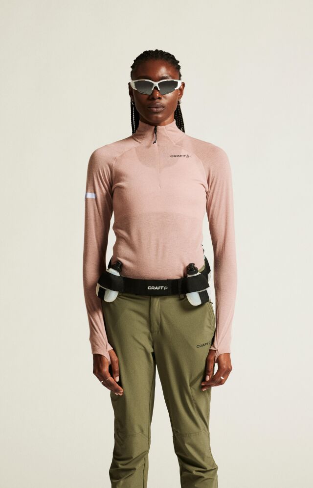 Craft ADV SubZ Wool LS Tee 3 W - naisten pitkähihainen paita