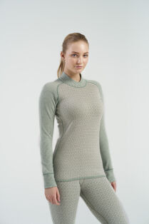Devold Kvitegga Merino 230 Cross Neck - merinovilla-alusasu