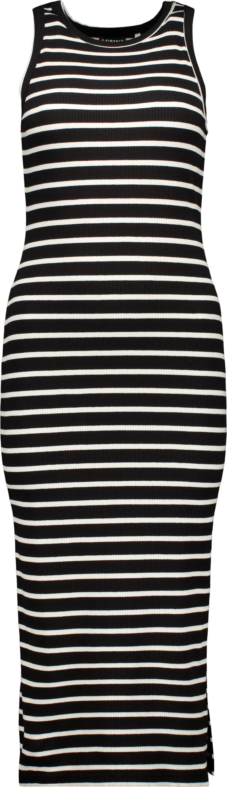 Firefly Ribbed W Dress Stripe