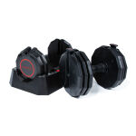 Gymstick Quick-Lock 22,5 kg säädettävä käsipaino