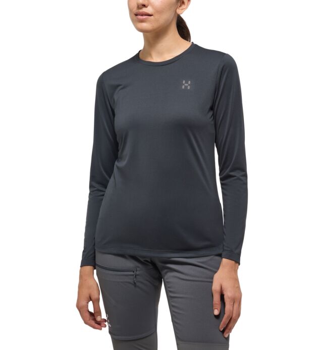 Haglöfs Trekk Tech LS Tee W - naisten t-paita