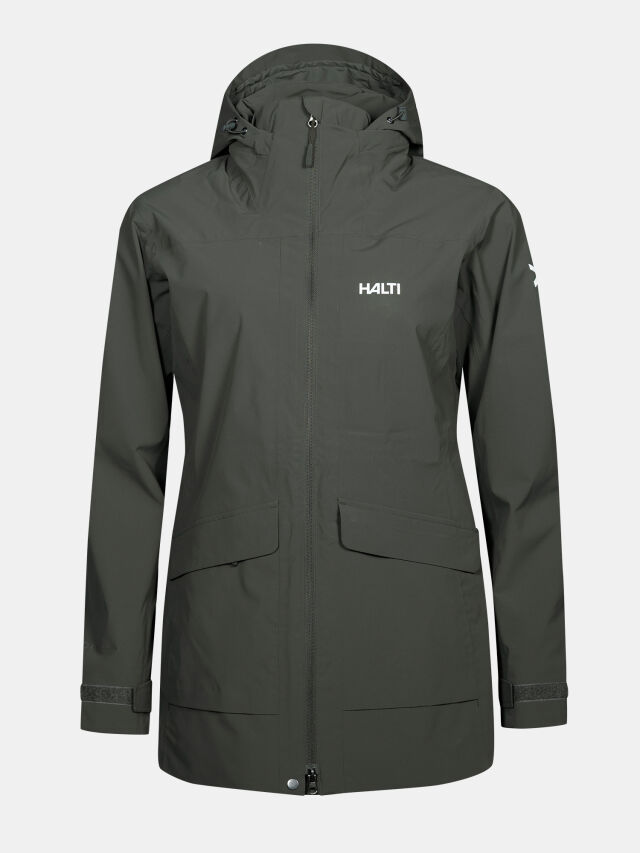 Halti Savile DrymaxX Parka Jacket W+ - naisten kuoritakki
