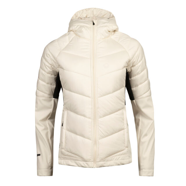 White women's hybrid jacket