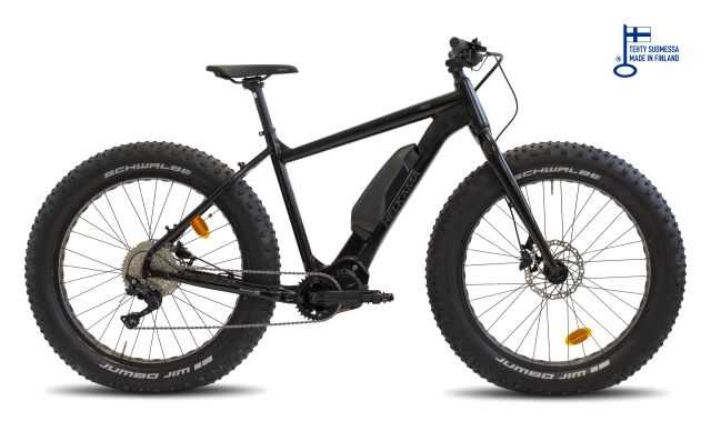 Helkama FE10 e-Fat 10-v 16" musta