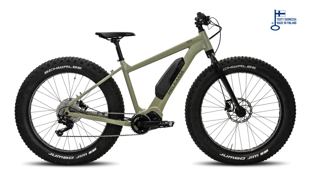 Helkama FE10 e-Fat 10-v 16" musta