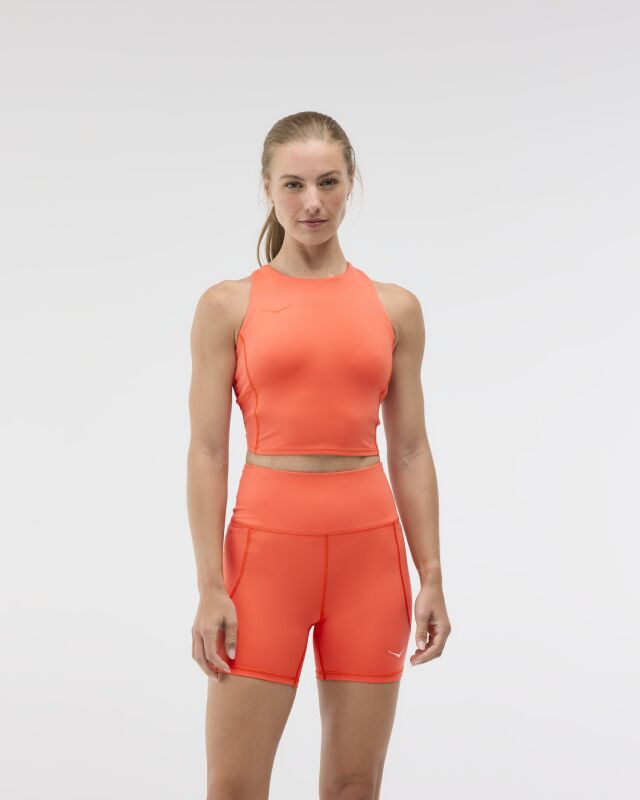Hoka W Elaro Crop Bra - naisten urheiluliivit