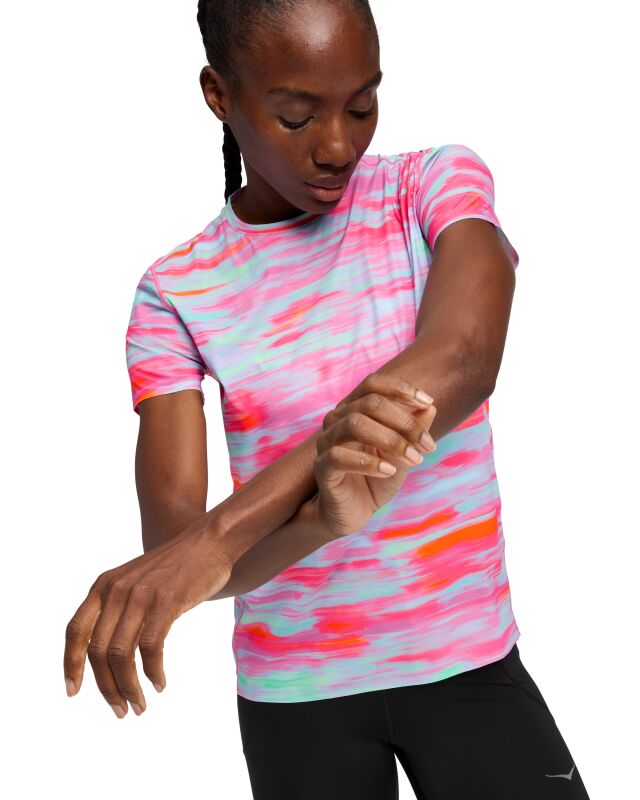 Hoka W Airolite Short Sleeve 2.0 - naisten t-paita