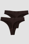 ICANIWILL Everyday Seamless Thong 2-pack