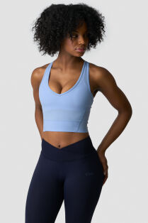 ICANIWILL Ignite Cropped V-Neck Tank Top - toppi