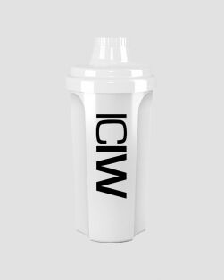 ICANIWILL Shaker 500ml White - muovinen juomapullo