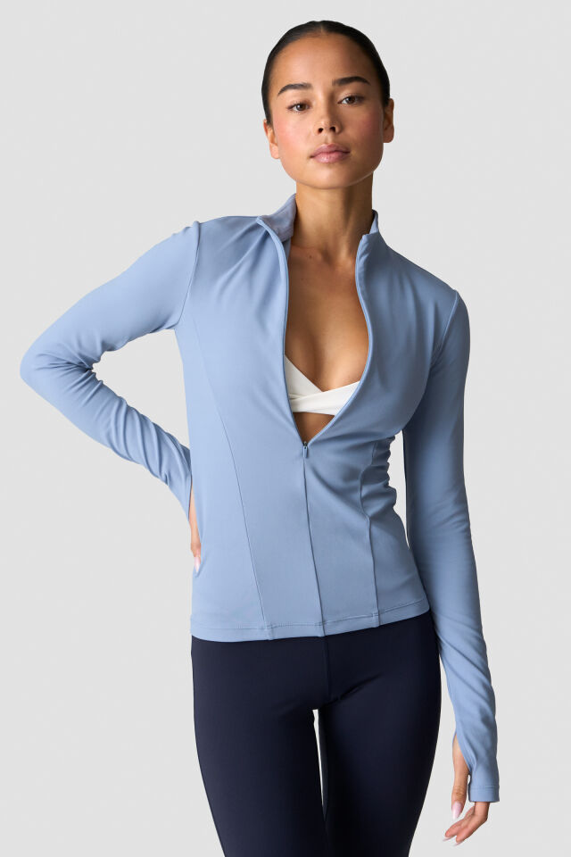 ICANIWILL Nimble 1/2 Zip Long Sleeve W - naisten pitkähihainen paita