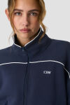 ICANIWILL Contrast Regular Zip Jacket W