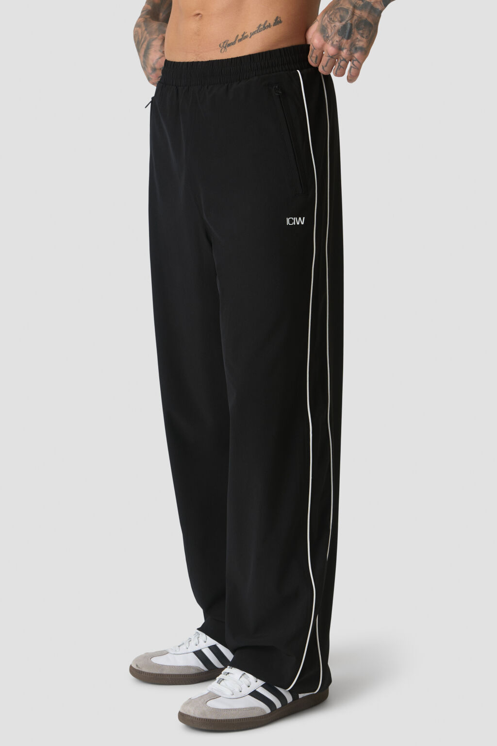 ICANIWILL Contrast Track Pants M