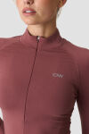 ICANIWILL Define Seamless Invisible 1/2 Zip LS W