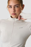 ICANIWILL Define Seamless Invisible 1/2 Zip LS W