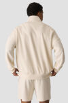 ICANIWILL Everyday Terry Relaxed 1/4 Zip Piping Sweatshirt M