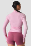 ICANIWILL Smooth Seamless 1/2 Zip LS W