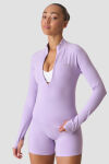 ICANIWILL Smooth Seamless 1/2 Zip LS W