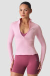 ICANIWILL Smooth Seamless 1/2 Zip LS W