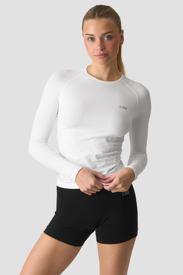 ICANIWILL Define Seamless Long Sleeve W - naisten pitkähihainen paita