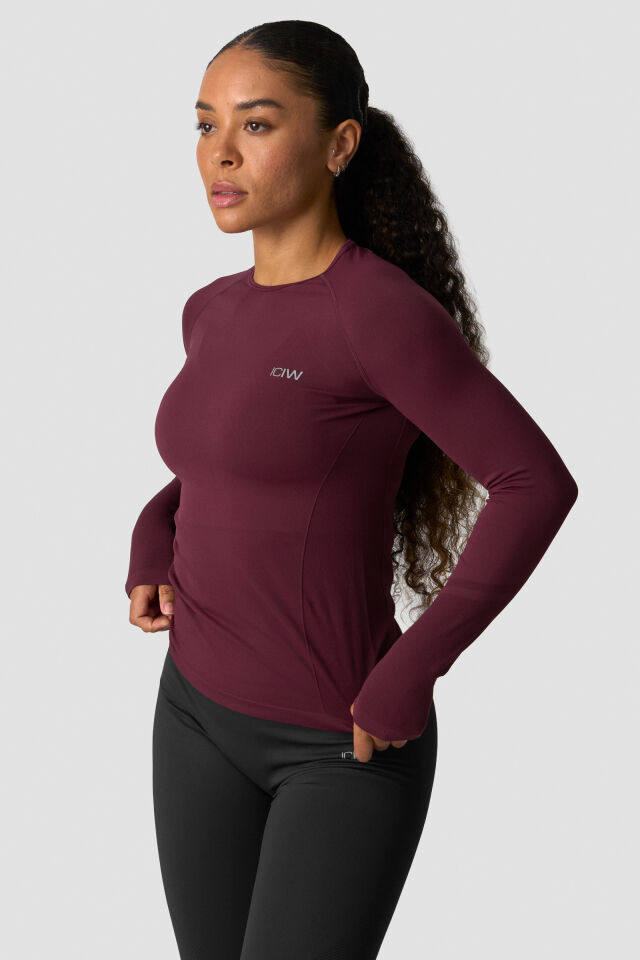 ICANIWILL Define Seamless Long Sleeve W - naisten pitkähihainen paita