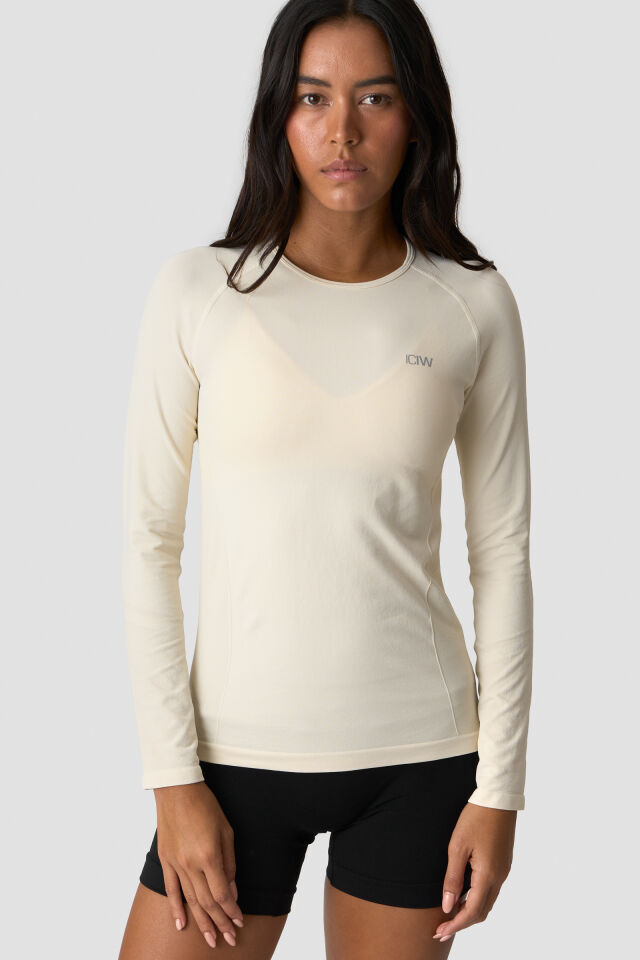 ICANIWILL Define Seamless Long Sleeve W - naisten pitkähihainen paita
