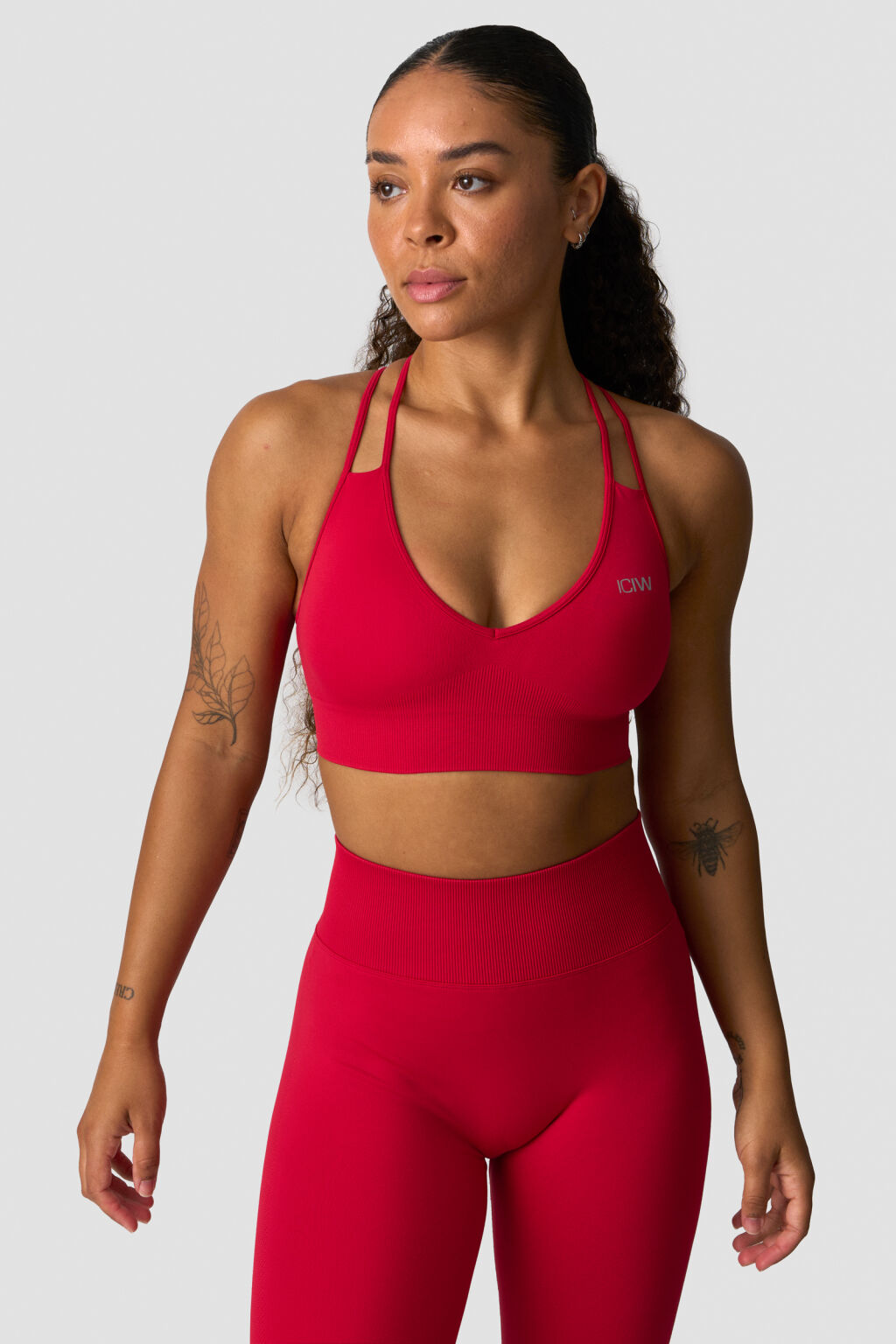 ICANIWILL Define Seamless V-neck Sports Bra