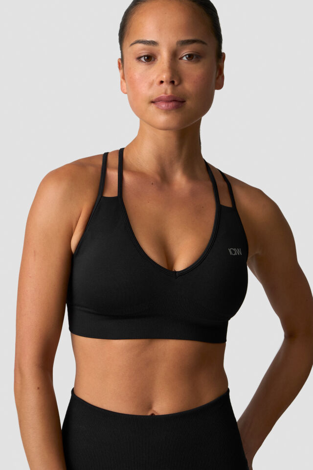 ICANIWILL Define Seamless V-neck Sports Bra