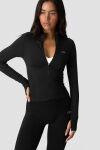 ICANIWILL Define Seamless Zip Long Sleeve W