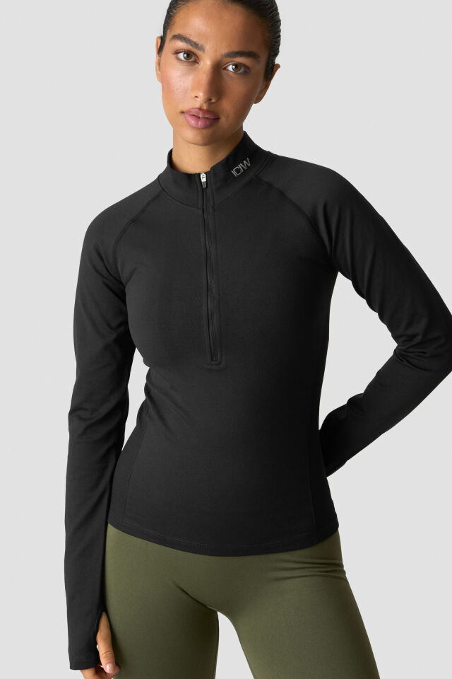 ICANIWILL Define Thermal Seamless 1/2 Zip LS W - naisten pitkähihainen paita